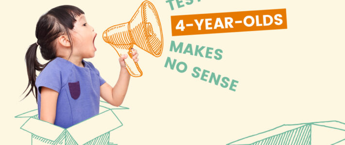 ACA response: tests for four-year-olds in English and Maths